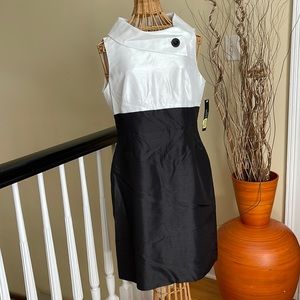 Tahari dress NWT ❤️SALE ❤️Arthur Levine black and white dress